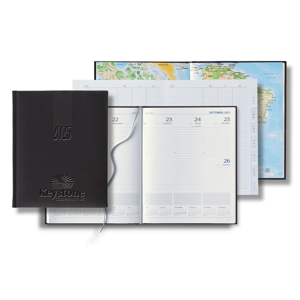 Castelli Tucson Grande Desk White Page Weekly Diary