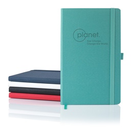 Castelli Oceano ECO rPET Medio Lined Recycled White Page Journal