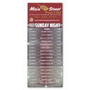 Sunday Night Football Schedule Magnet