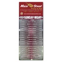 Sunday Night Football Schedule Magnet