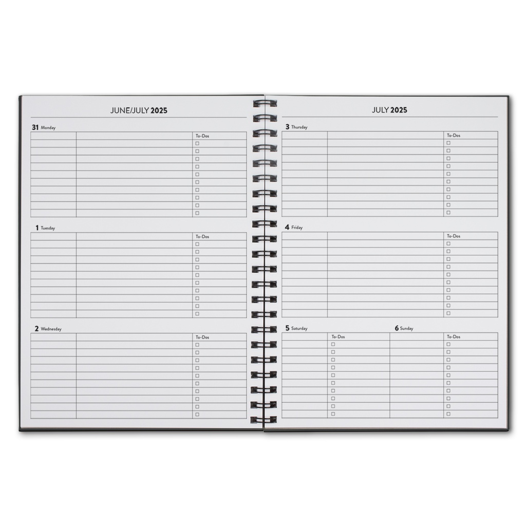 Castelli WireO Tucson Grande XL White Academic Planner