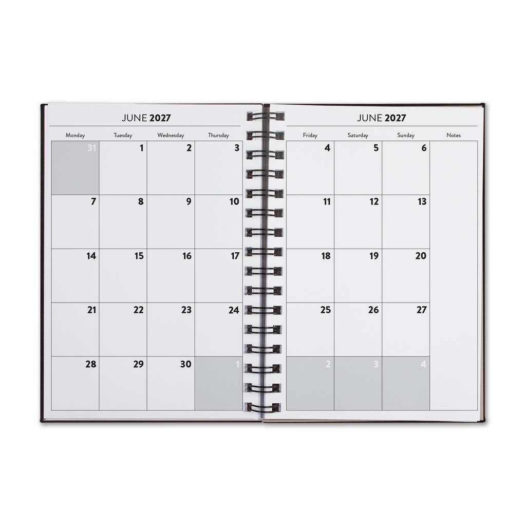 Castelli WireO Tucson Medio White Academic Planner - Monthly