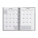 Castelli WireO Tucson Medio White Academic Planner - Monthly