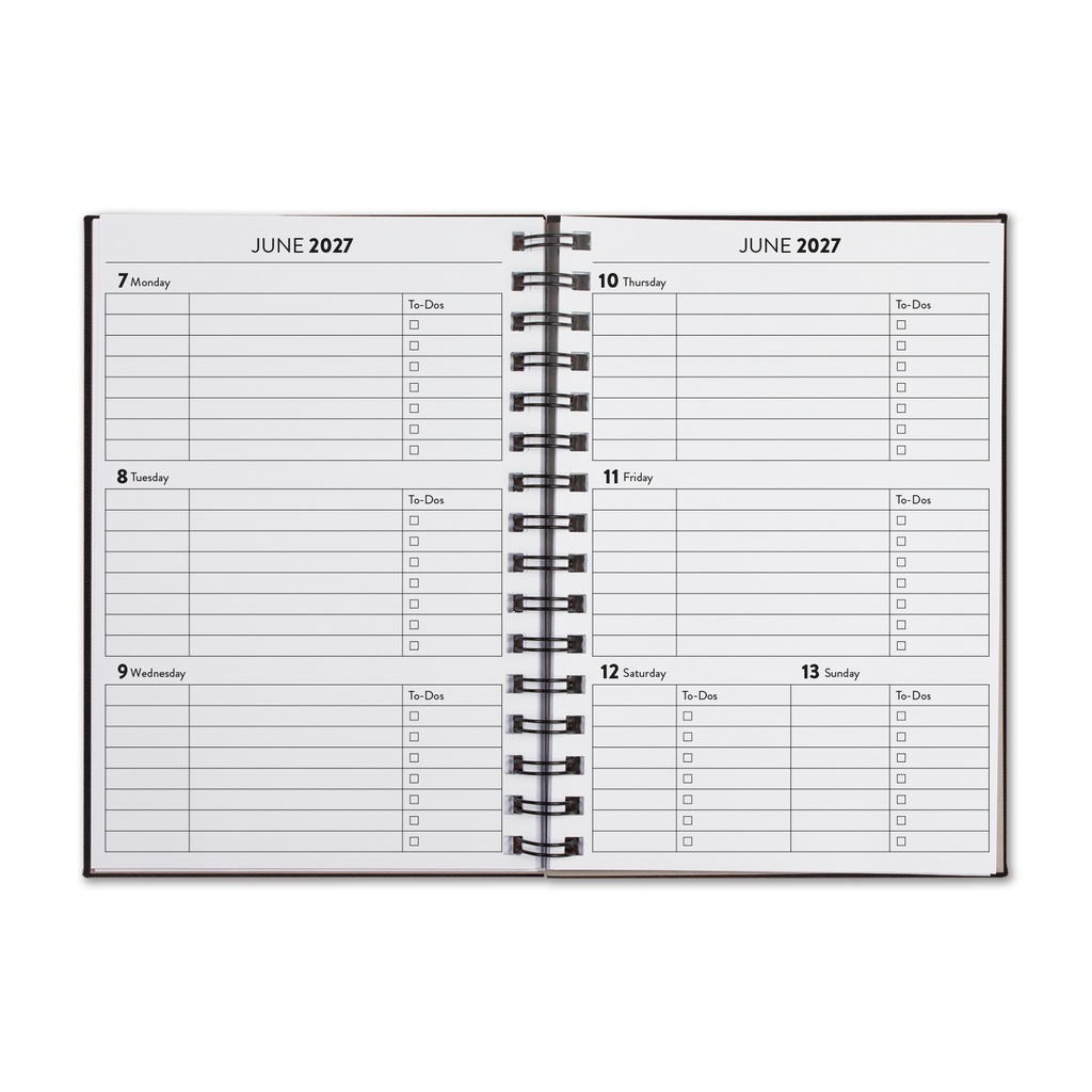 Castelli WireO Tucson Medio White Academic Planner - Weekly