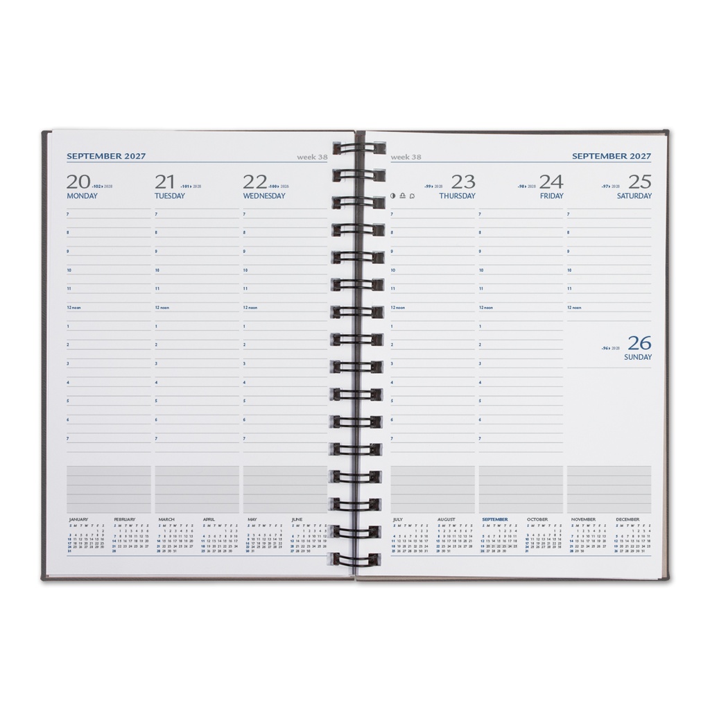 Castelli WireO Tucson Medio White Weekly Diary Weekly