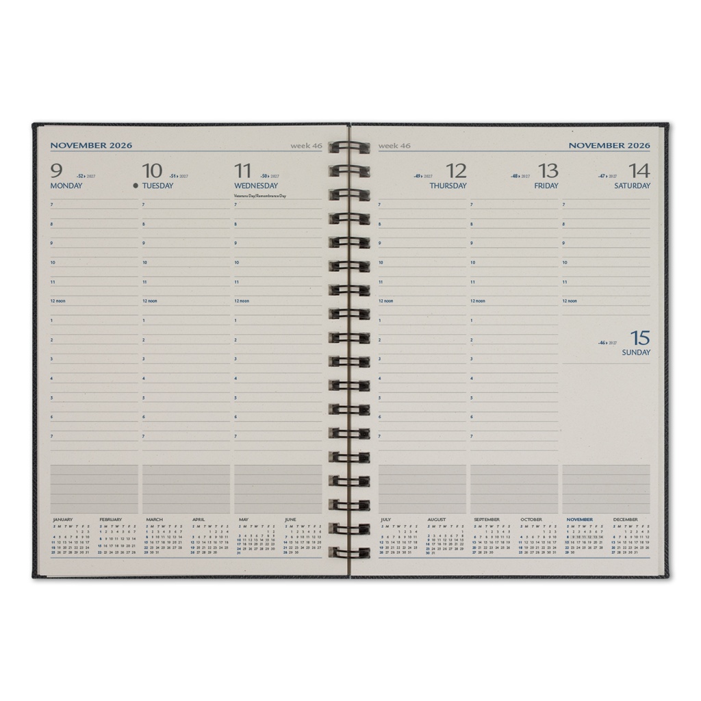 ApPeel WireO Ortisei Grande Weekly Diary Weekly