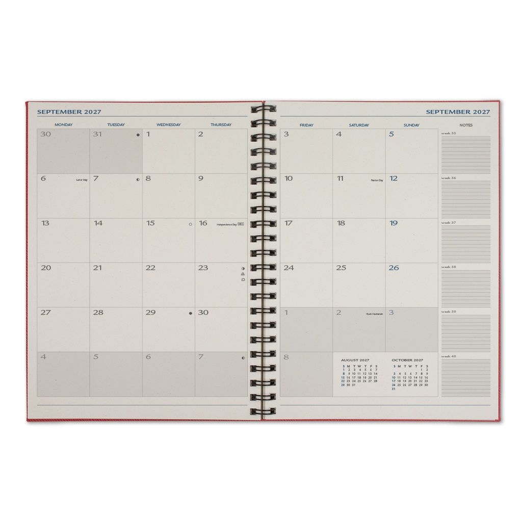 ApPeel WireO Ortisei Grande XL Apple Monthly Diary Monthly