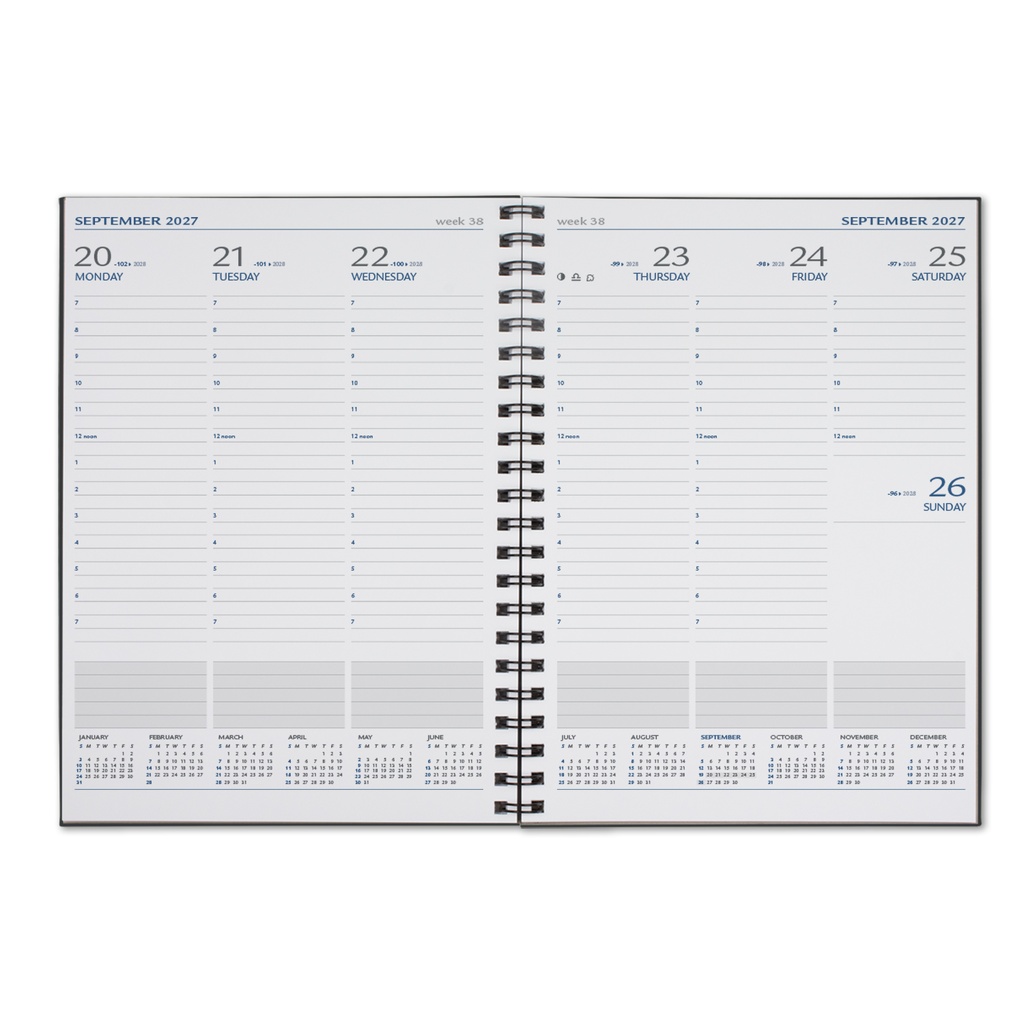 Castelli WireO Chia Grande XL White Weekly Diary Weekly