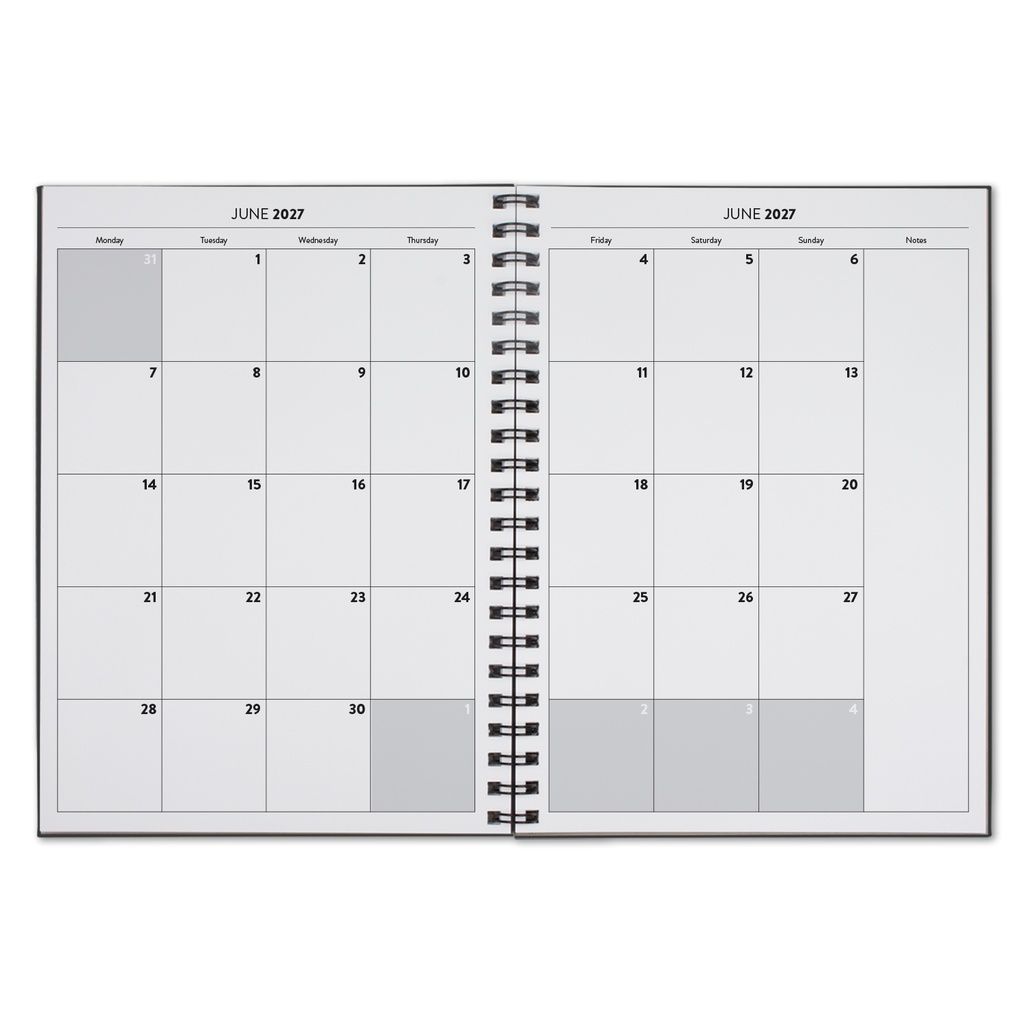 Castelli WireO Tucson Grande XL White Monthly Diary Monthly
