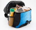 Backpack Cooler open blue