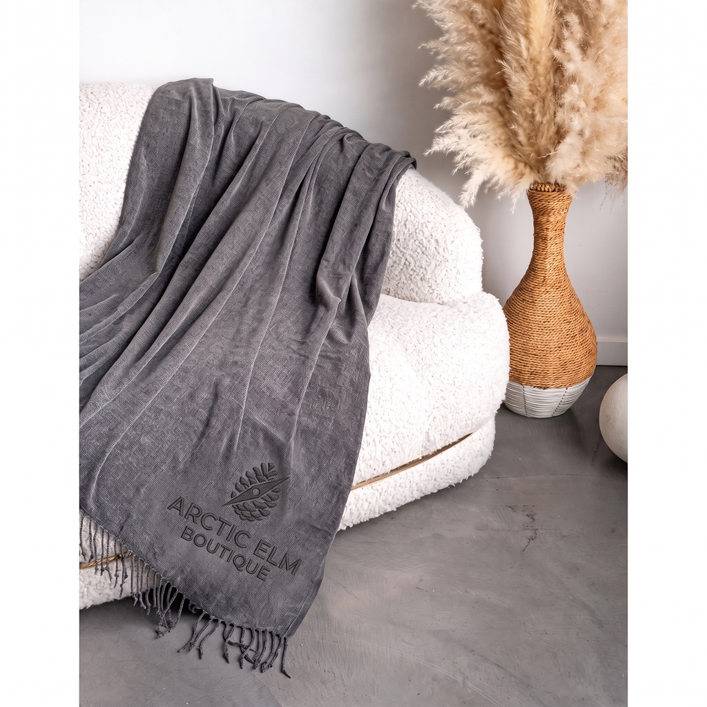 Bayside Throw Embroidery
