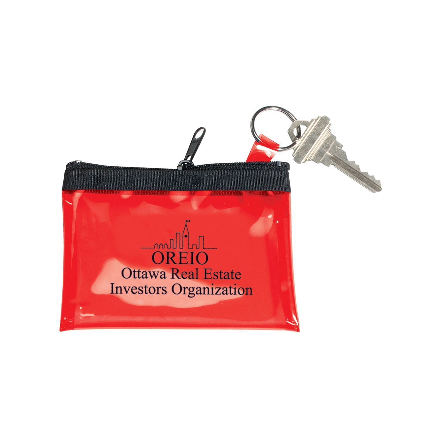 Coin Key Pouch Translucent