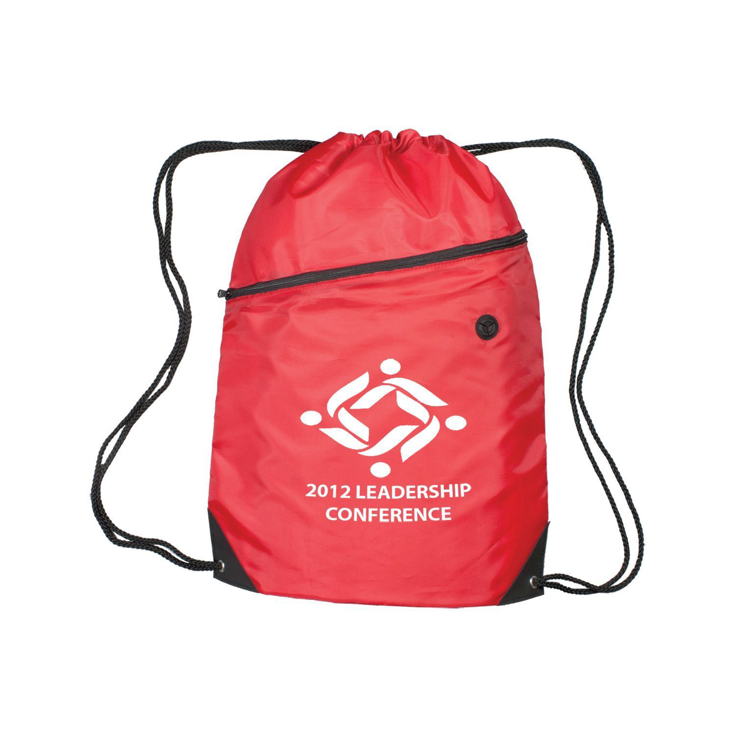 Zippered Sling Bag W/Grommet