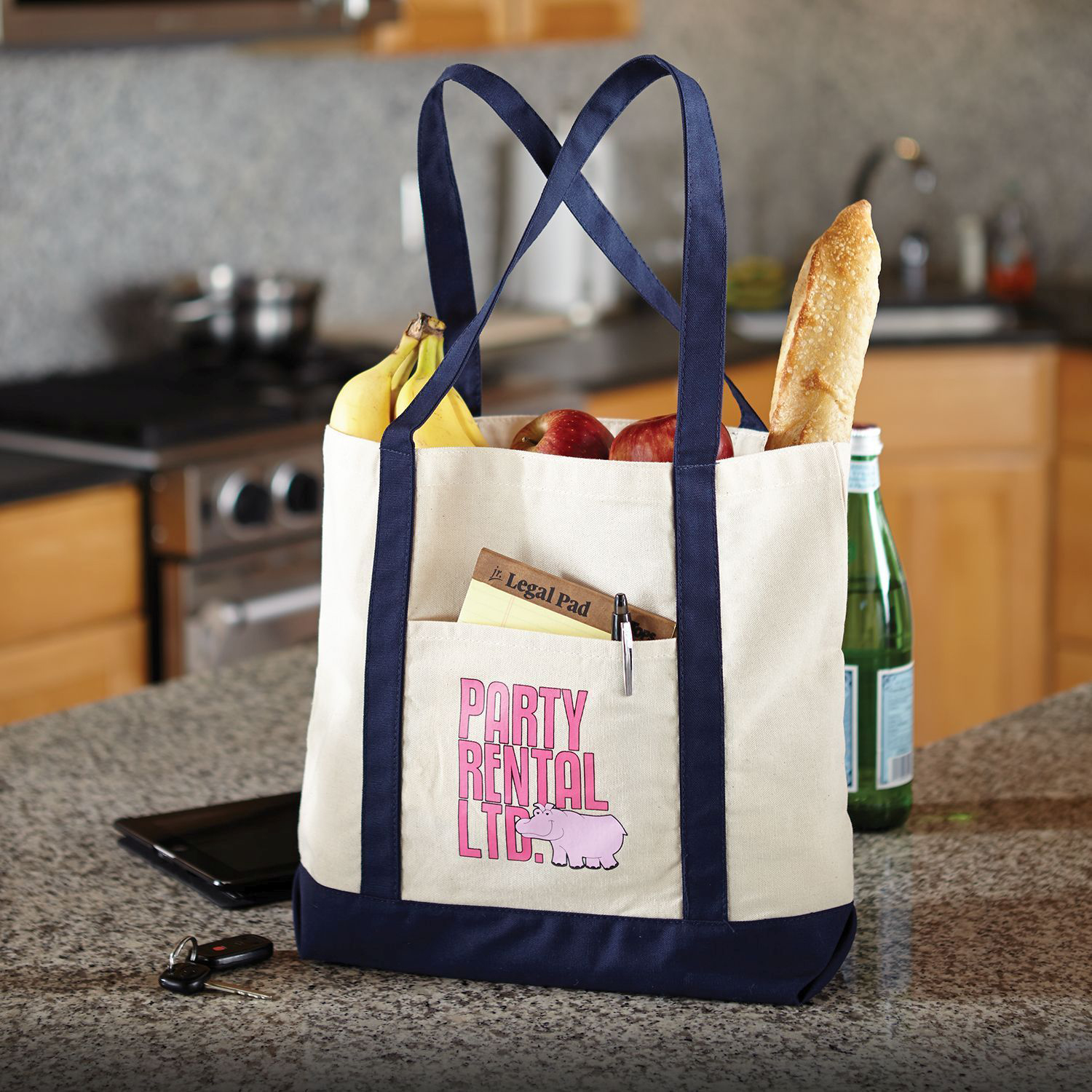 Canvas Boat Tote