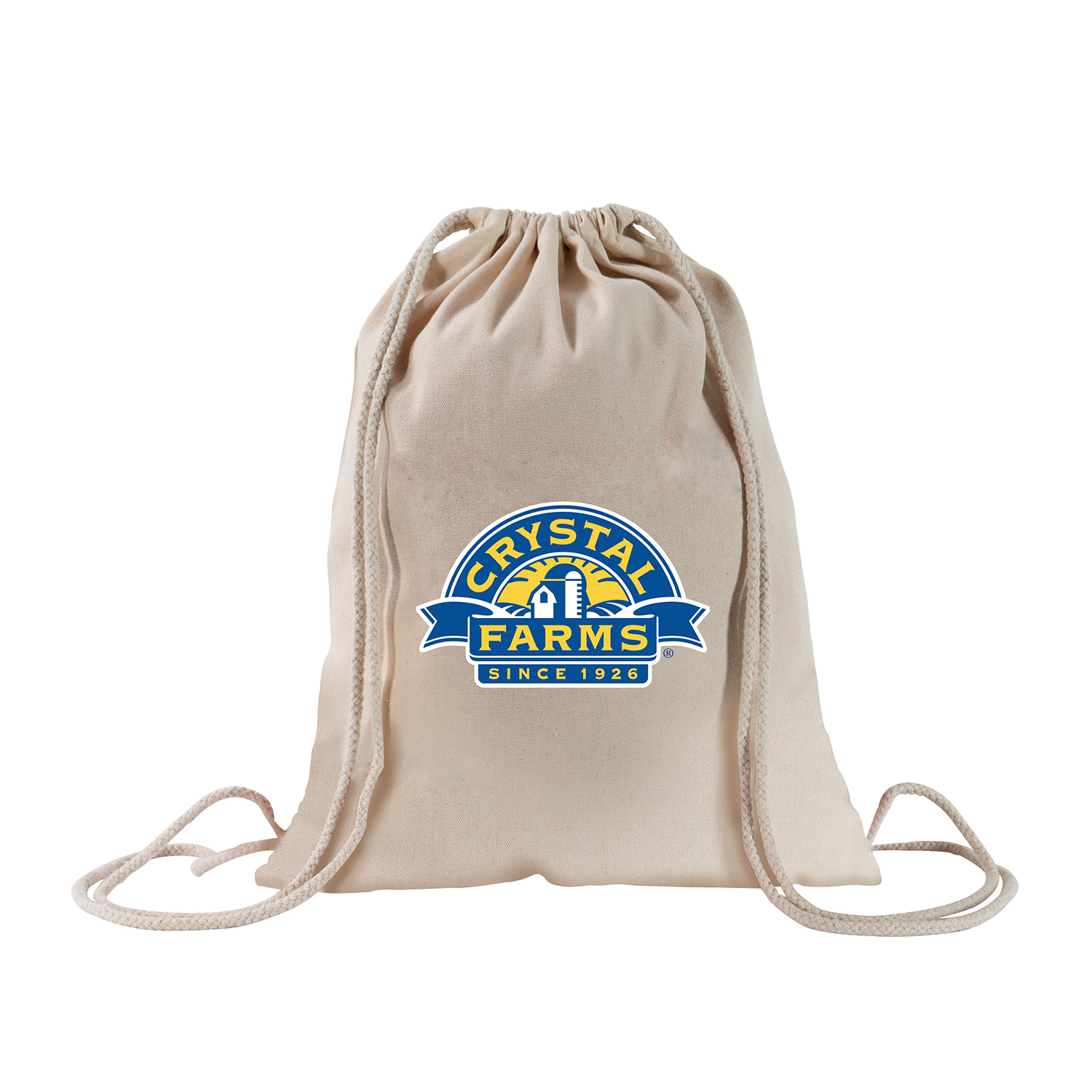 Natural Drawstring Backpack
