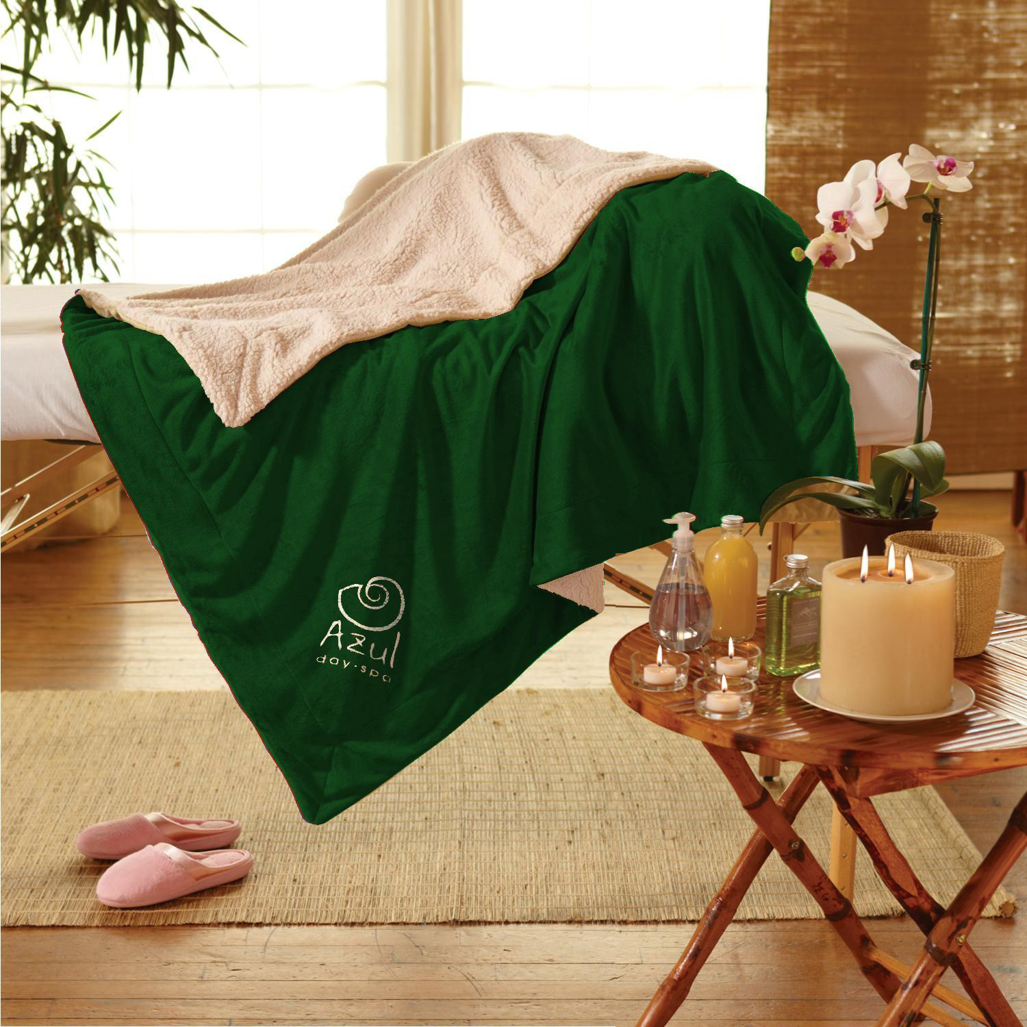 Micro Mink Sherpa Blanket