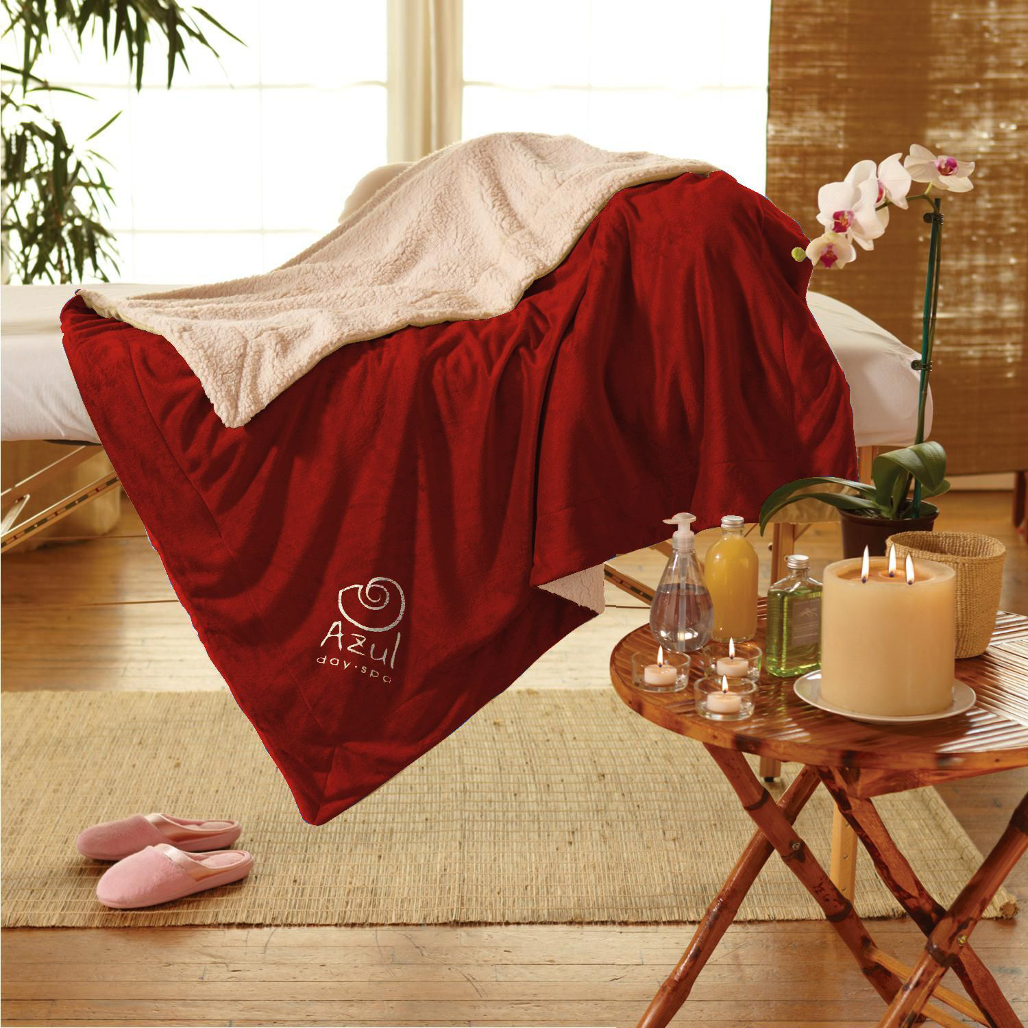 Micro Mink Sherpa Blanket