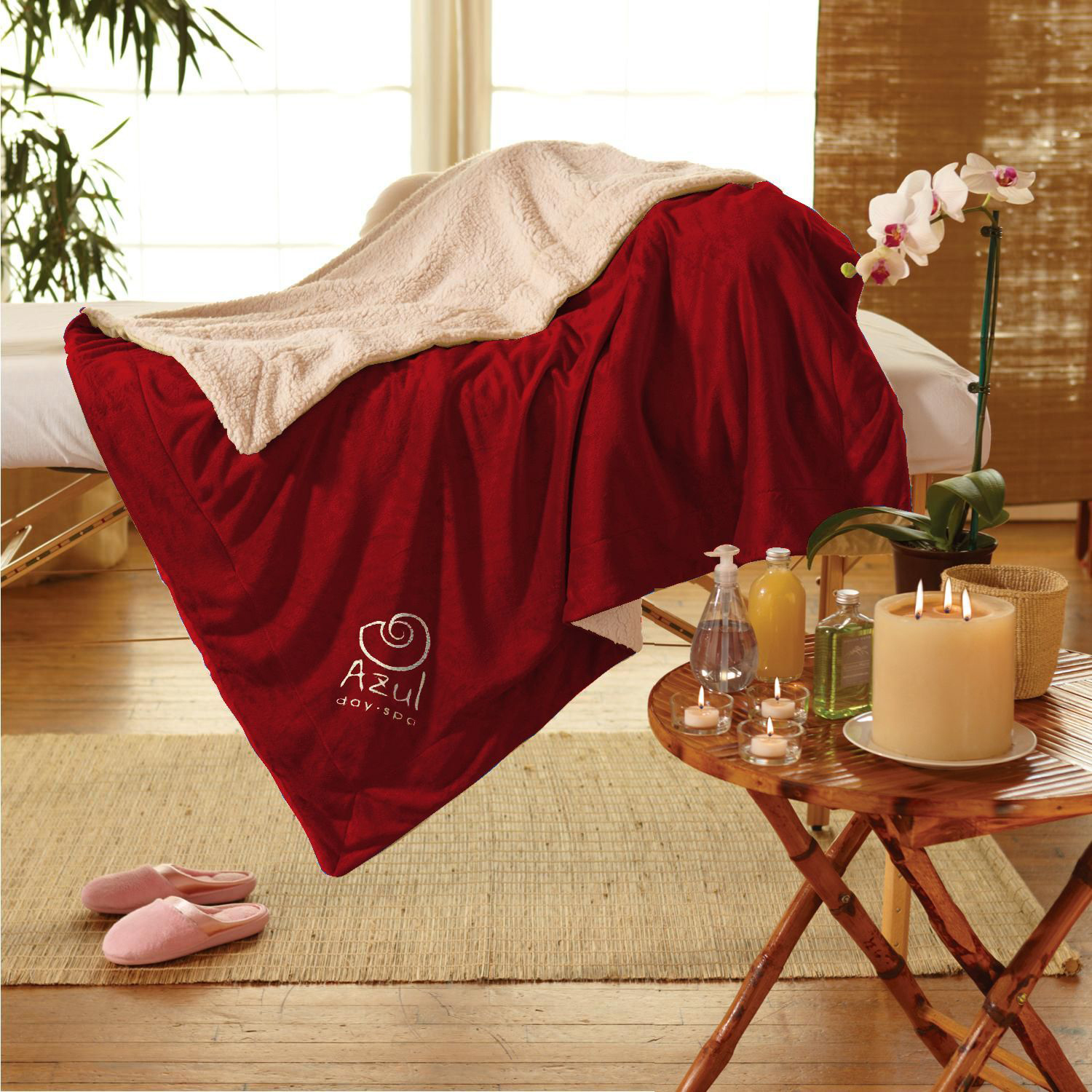 Micro Mink Sherpa Blanket