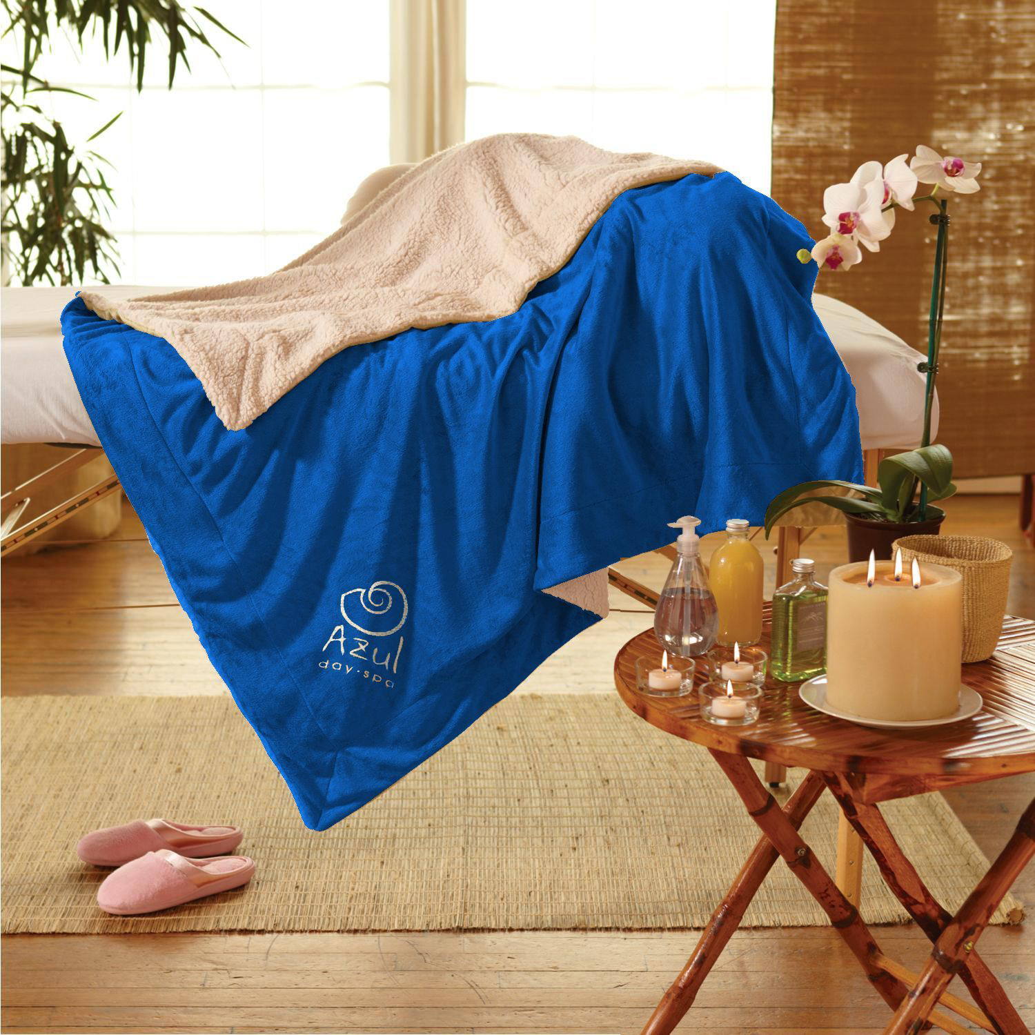 Micro Mink Sherpa Blanket