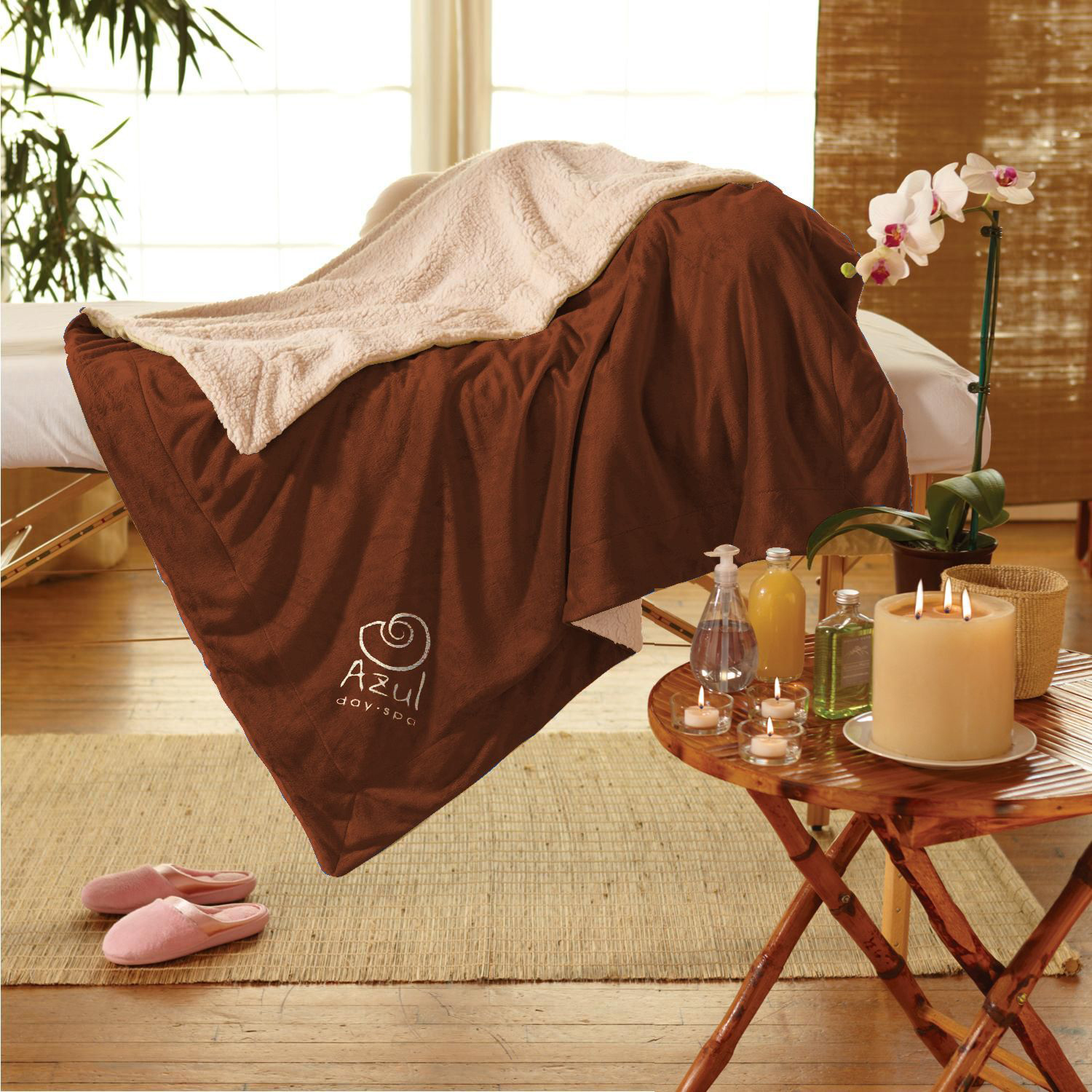 Micro Mink Sherpa Blanket