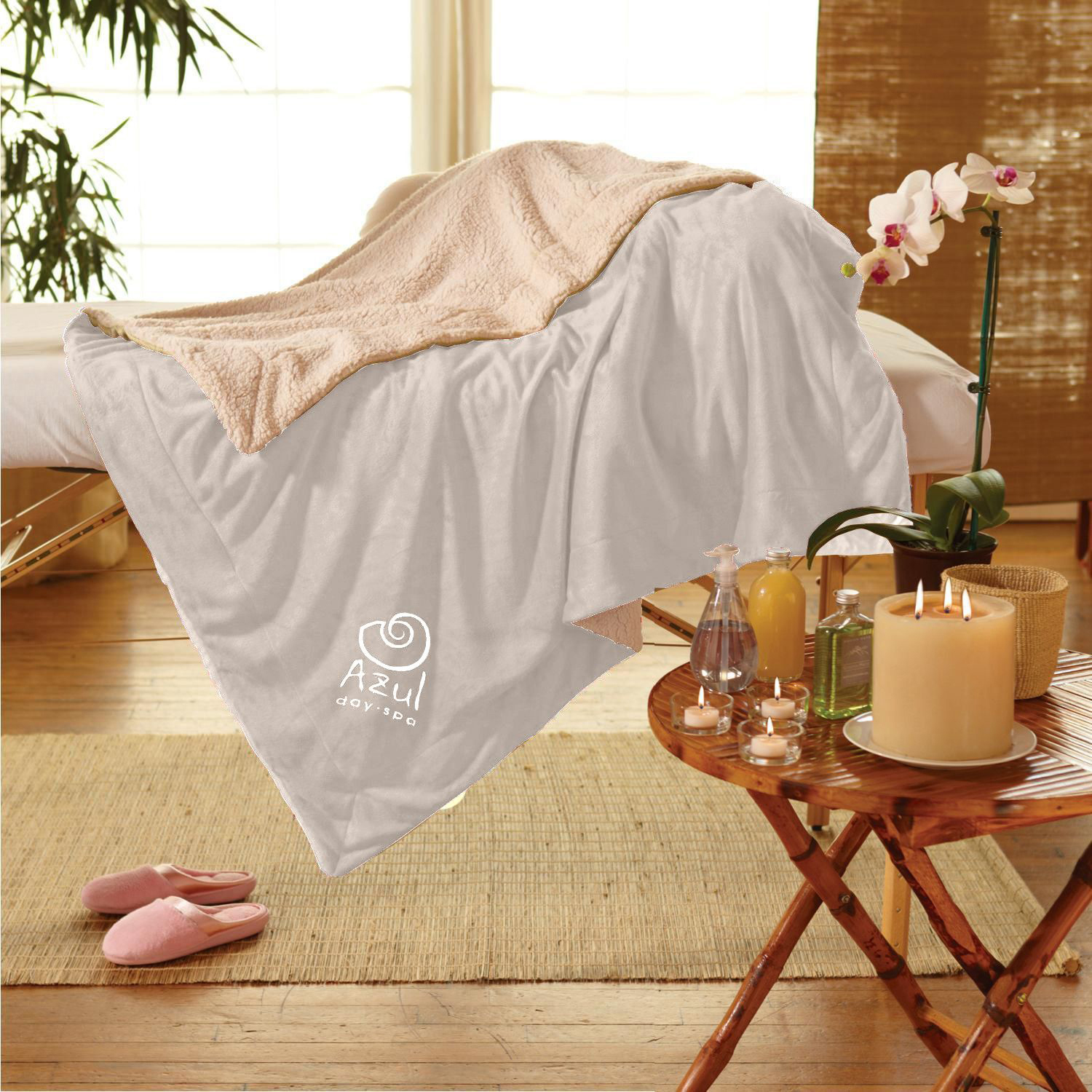 Micro Mink Sherpa Blanket