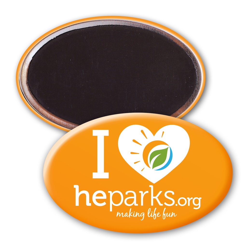 Oval Button w/ Magnet