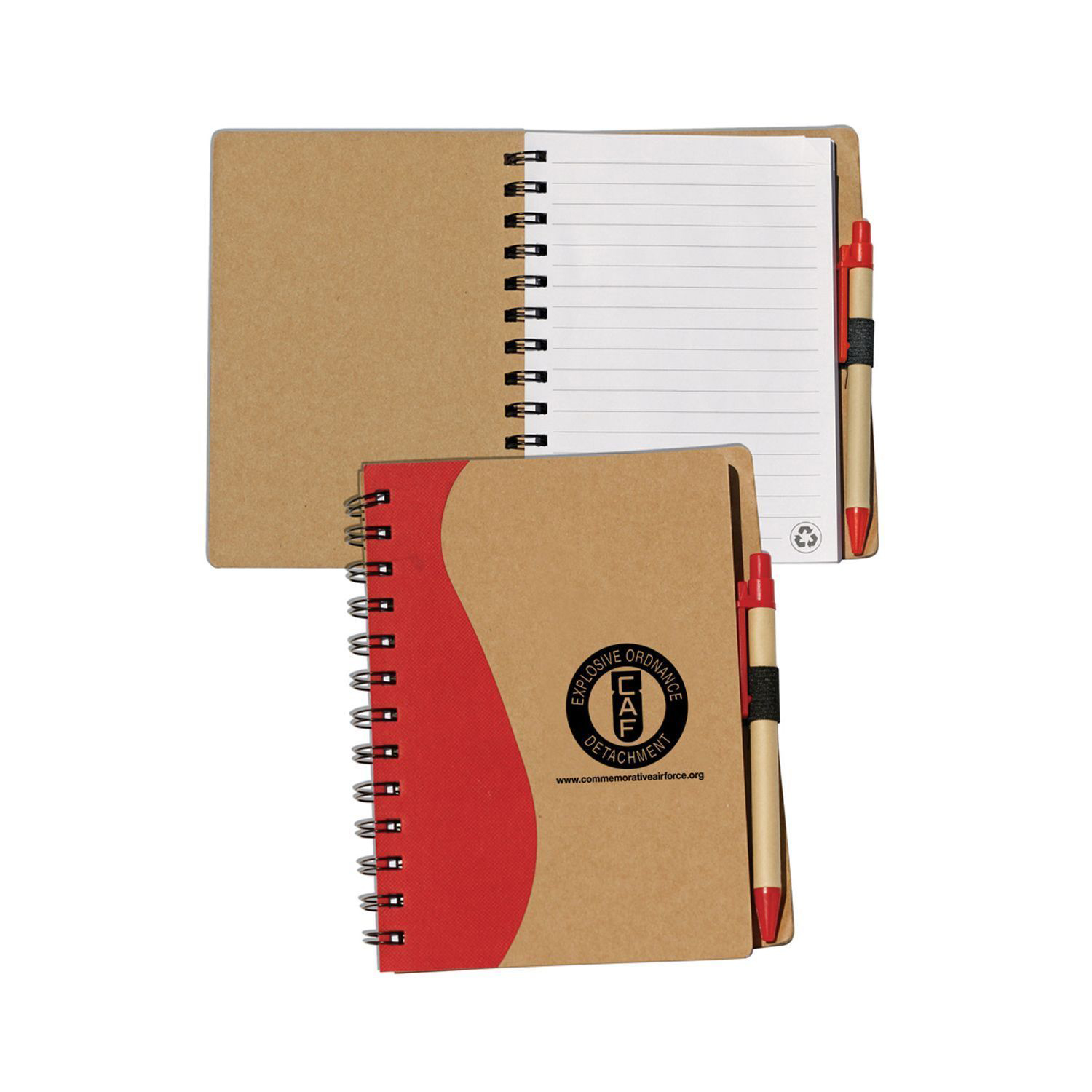 Recycled Notepad W/Pen