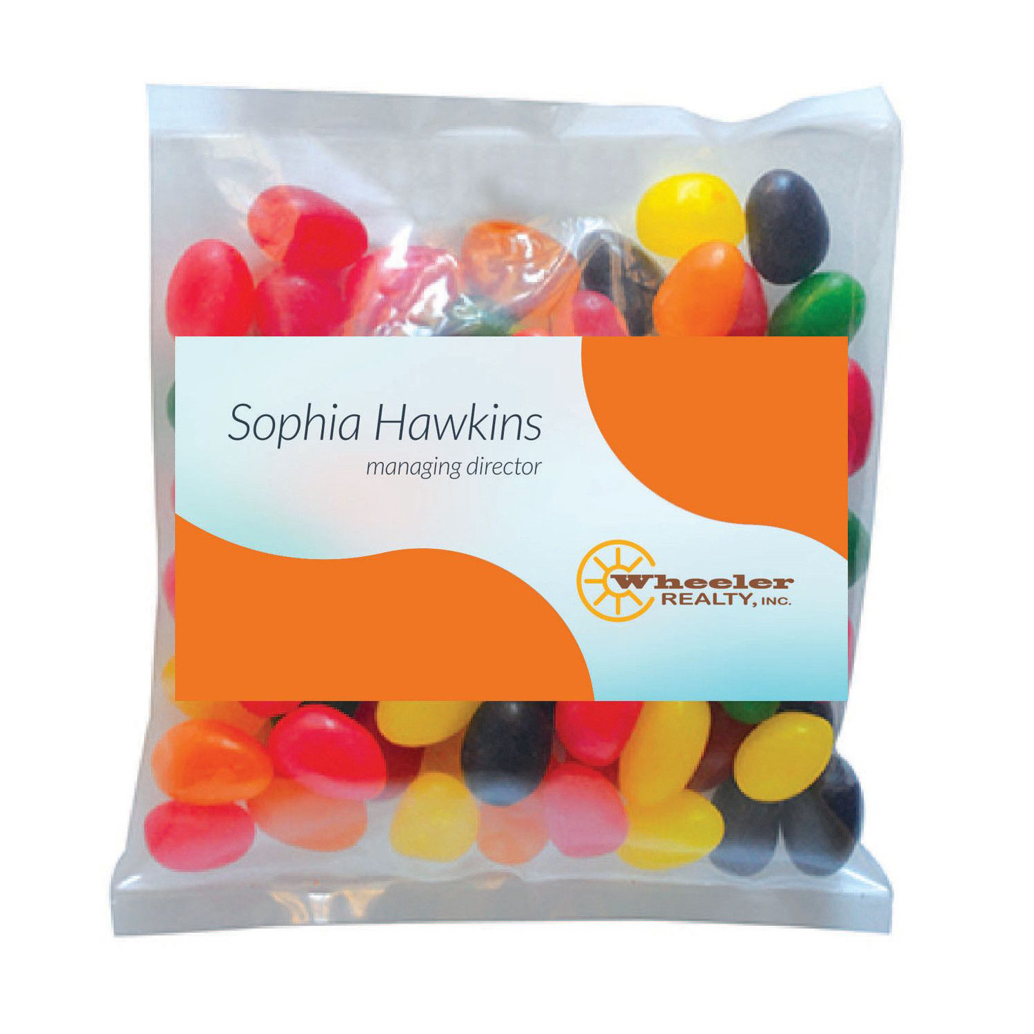 Small Snack Bag with Rectangle Magnet Standard Fill