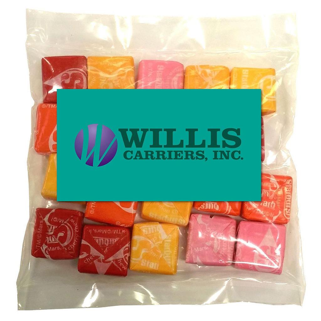 Large Snack Bag with Rectangle Magnet Standard Fill