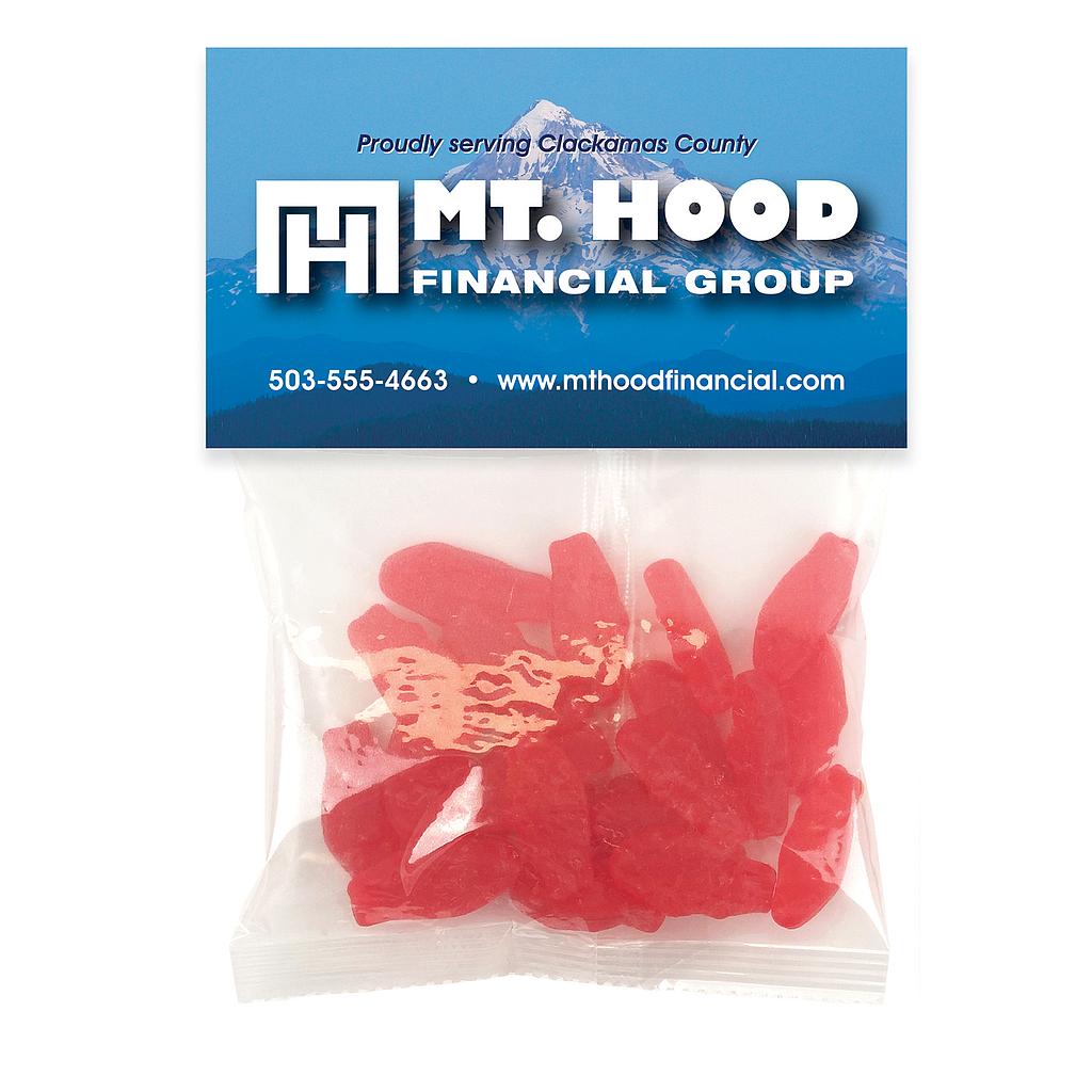 Small Snack Bag with Header Card Standard Fill