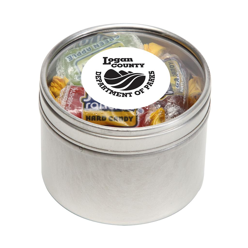 Small Round Window Tin Standard Fill