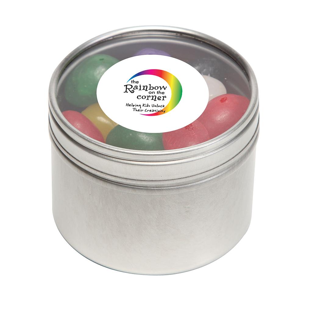 Small Round Window Tin Standard Fill