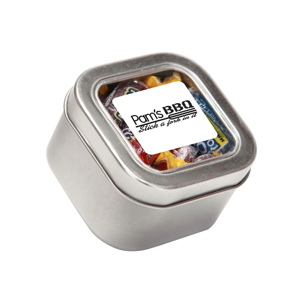 Small Square Window Tin Standard Fill