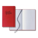 Castelli Tucson Banded Medio Lined White Page Journal