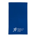 Fitness Terry Velour Towel Dobby Hem