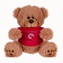 Plush Bear w/ Embroidered Paws and T-Shirt