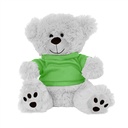 Plush Bear w/ Embroidered Paws and T-Shirt