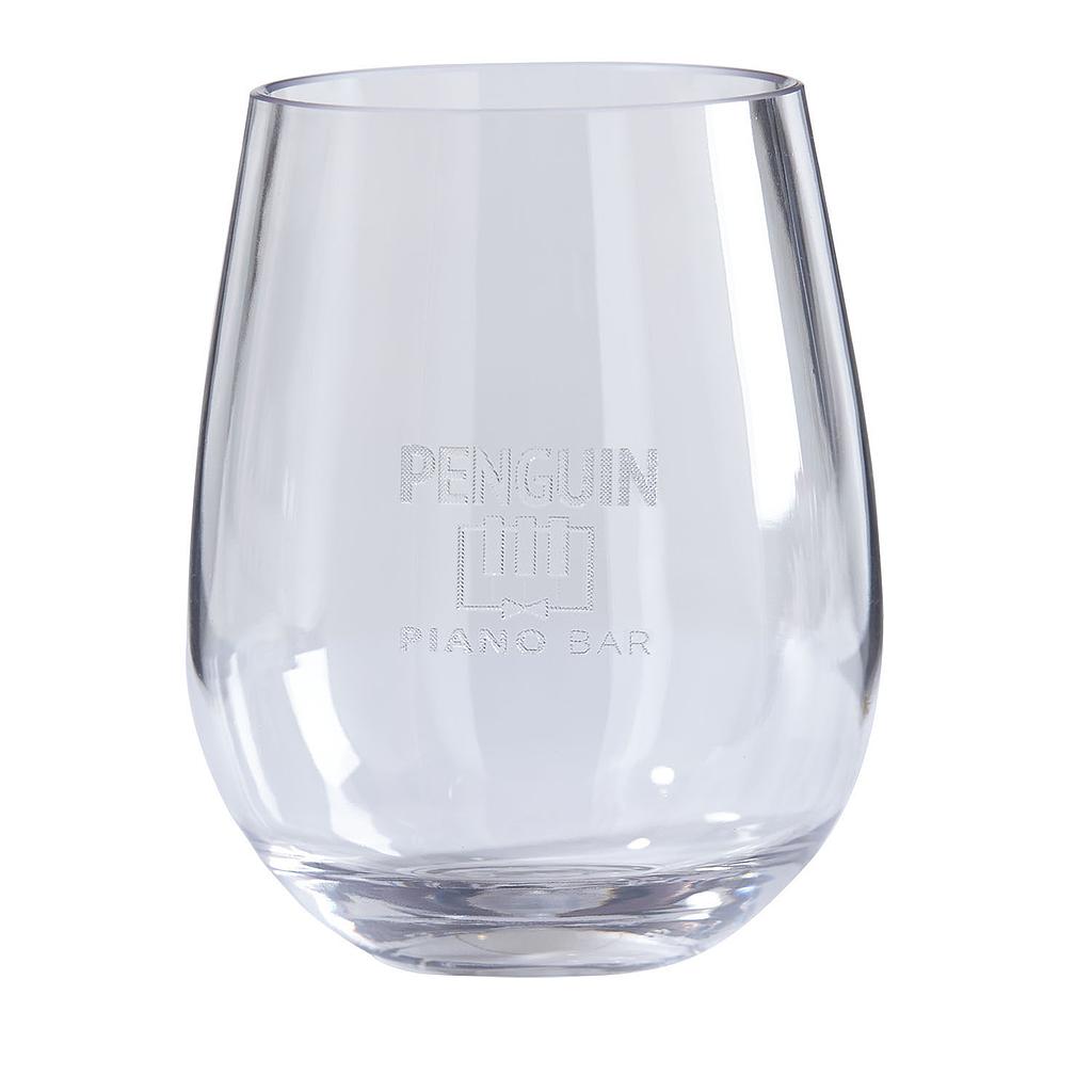 Tritan Stemless Wine Glass 2 Piece Set