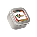 Small Square Window Tin Premium Fill