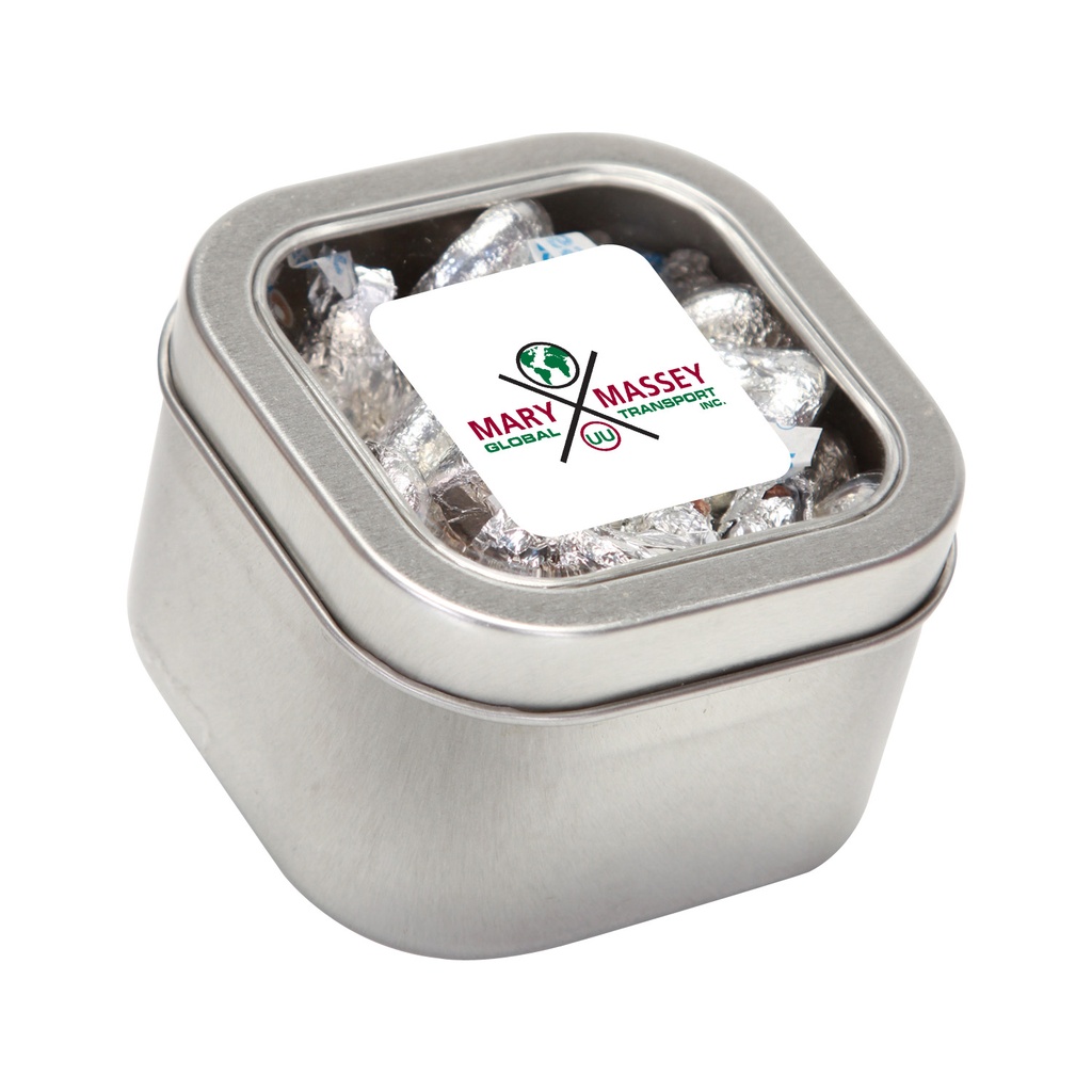 Large Square Window Tin Premium Fill