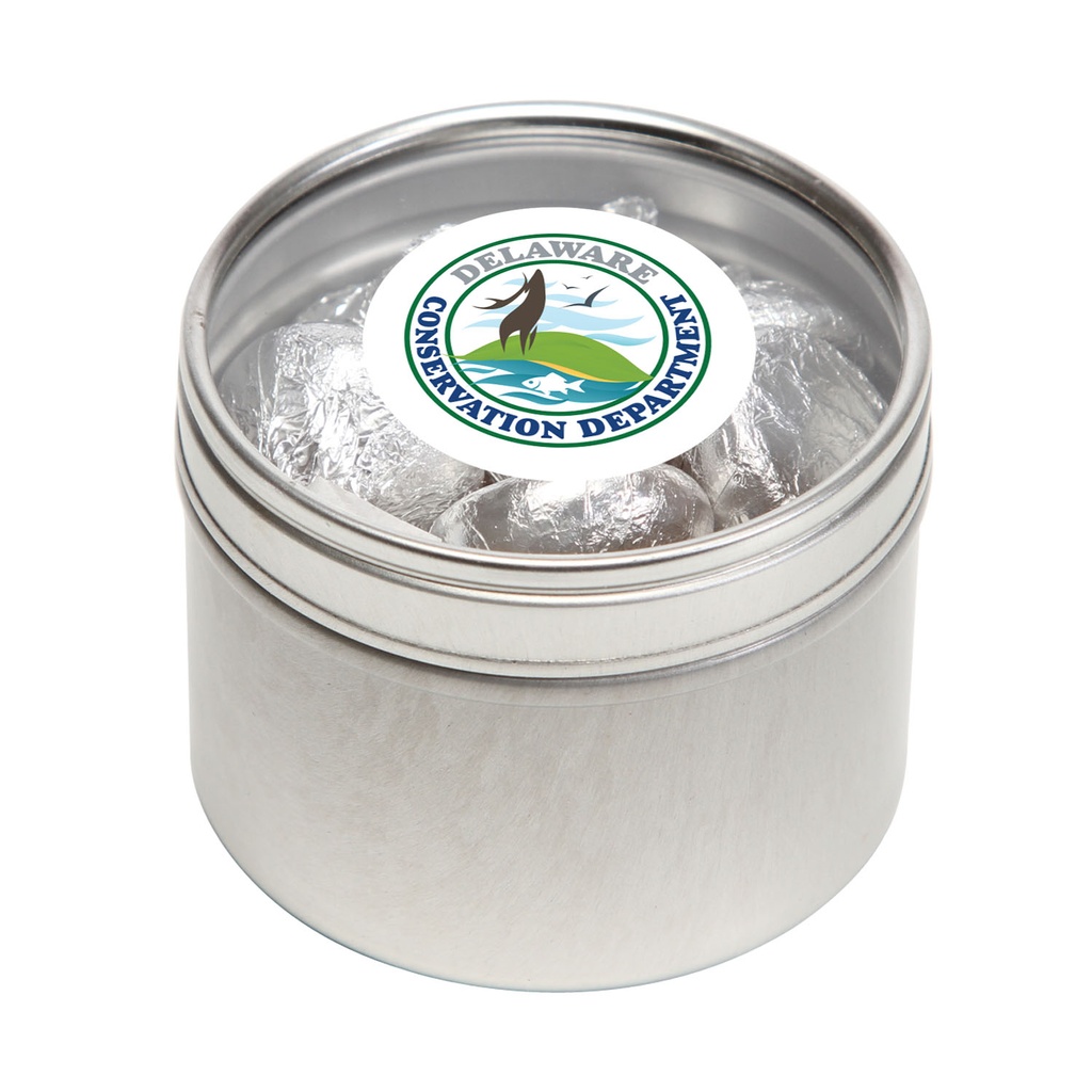 Small Round Window Tin Premium Fill