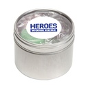 Small Round Window Tin Premium Fill
