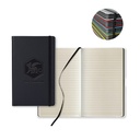 Castelli Black Laser Medio Lined Ivory Page Journal