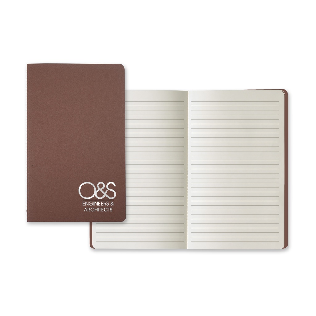 Castelli Prisma Medio Saddle Stitched Lined Ivory Page Journal