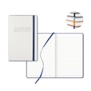 Castelli White Laser Medio Lined White Page Journal