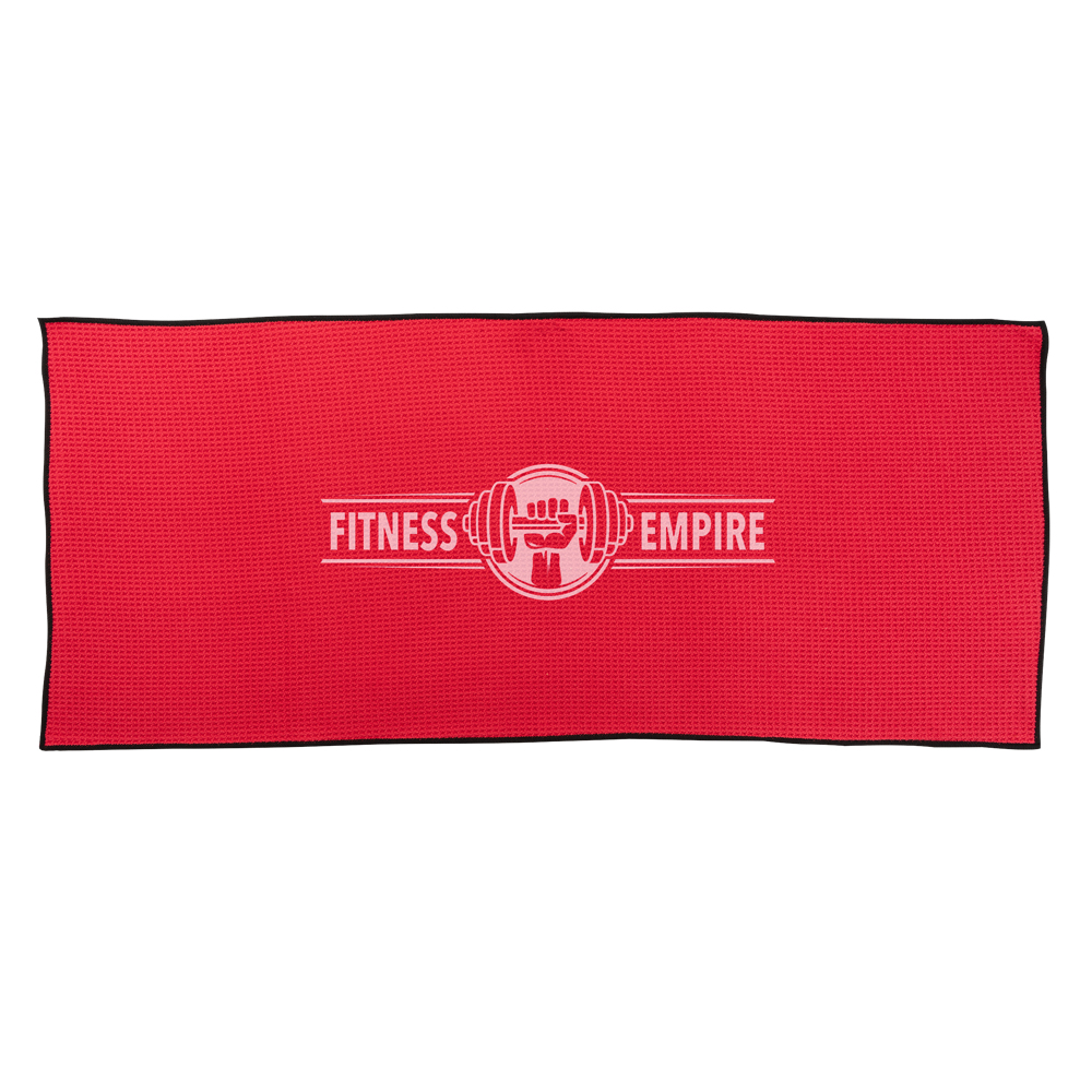 Oversized Waffle Weave Sport Towel
