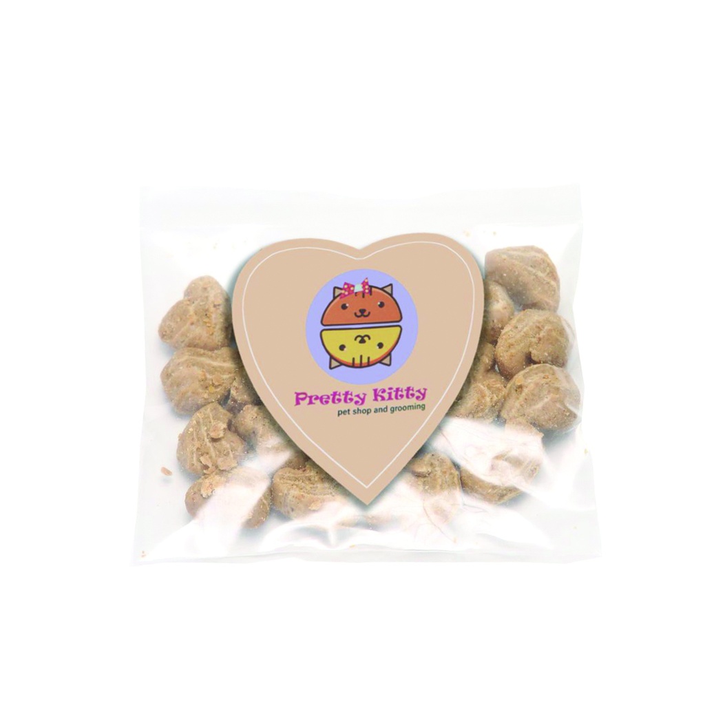 Mini Snack Bag w/ Small Heart Magnet Pet Fill