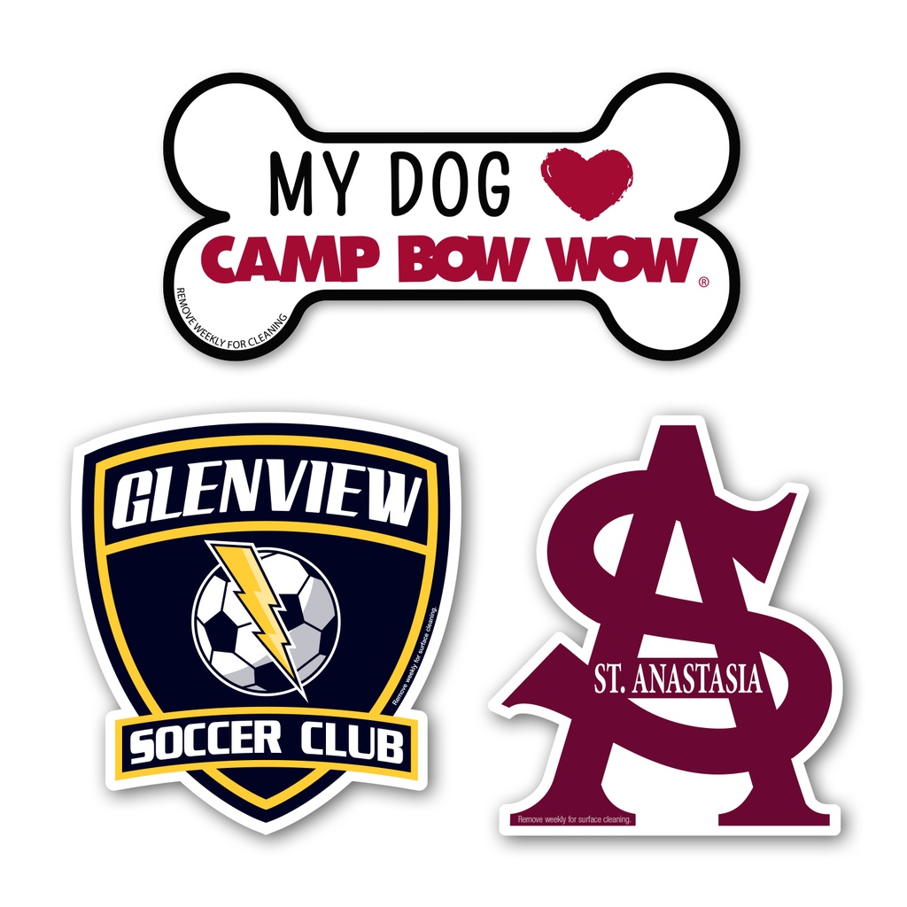 Custom Car Sign Magnet up to 40 Sq In