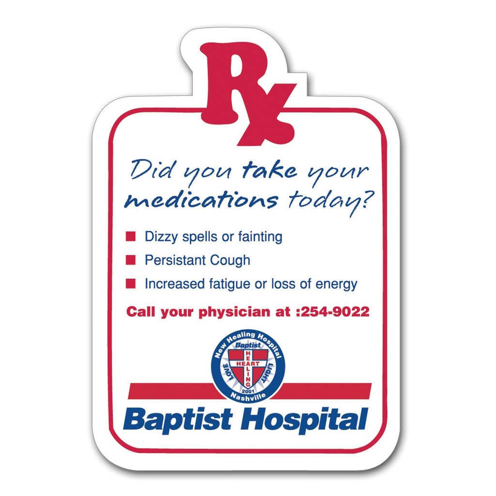 Rx Healthcare Shape Magnet
