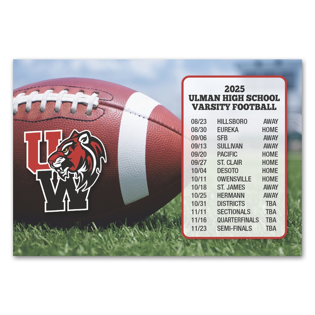 Schedule Magnet 4 x 5-7/8